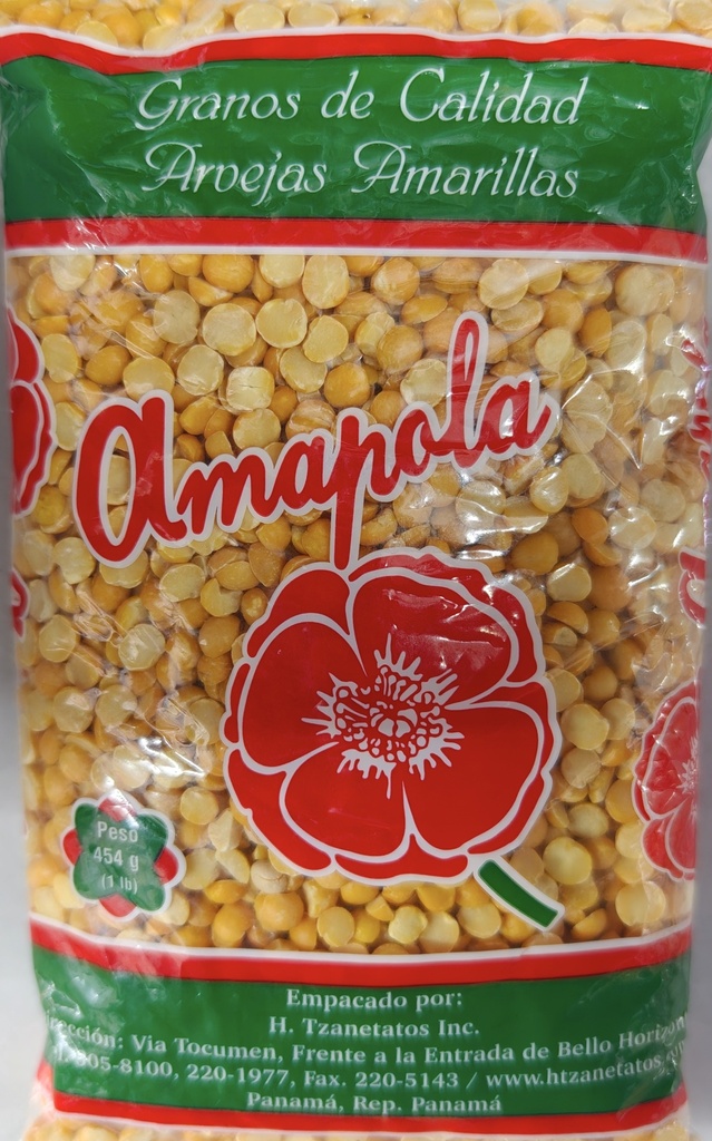 AMAPOLA ARVEJA 454G