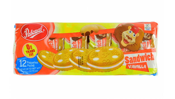 PAQUETE GALLETA PASCUAL 12U VAINILLA