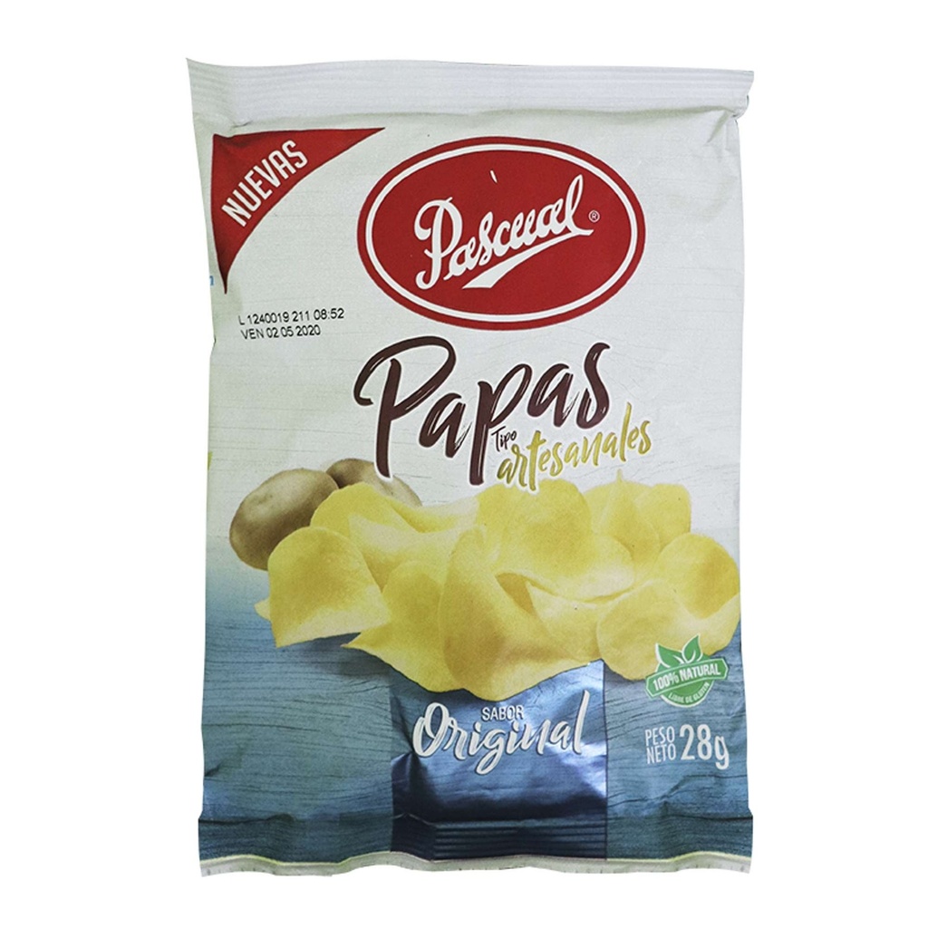 PAPA ARTESANAL ORIGINAL 28G
