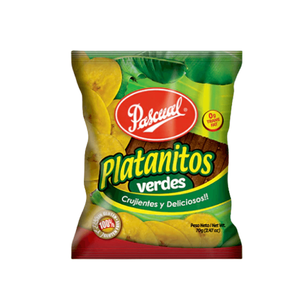 PLATANITO VERDE PASCUAL 70G