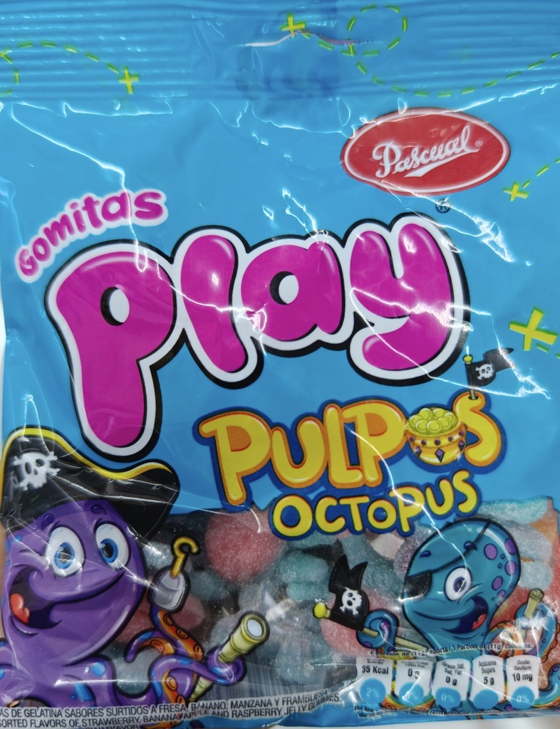 GOMAS PULPO 55G
