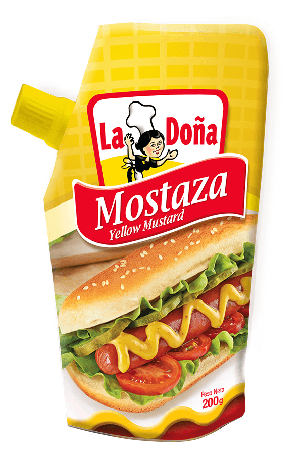 MOSTAZA LA DONA 200G
