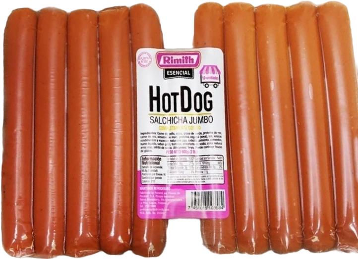 SALCHICHA HOTDOG CARRITO JUMBO 10U