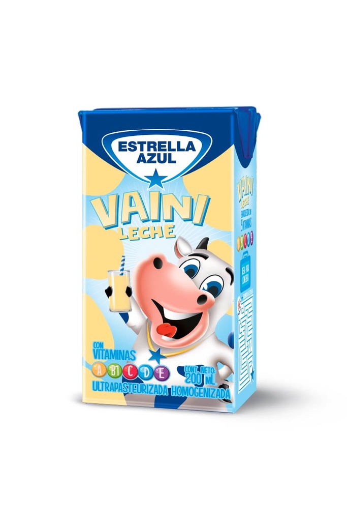LECHE SABORIZADA ESTRELLA AZUL VAINI