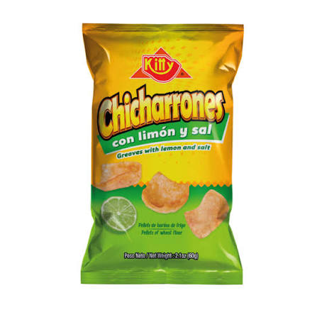 CHICHARRON LIMON Y SAL KITTY 20G