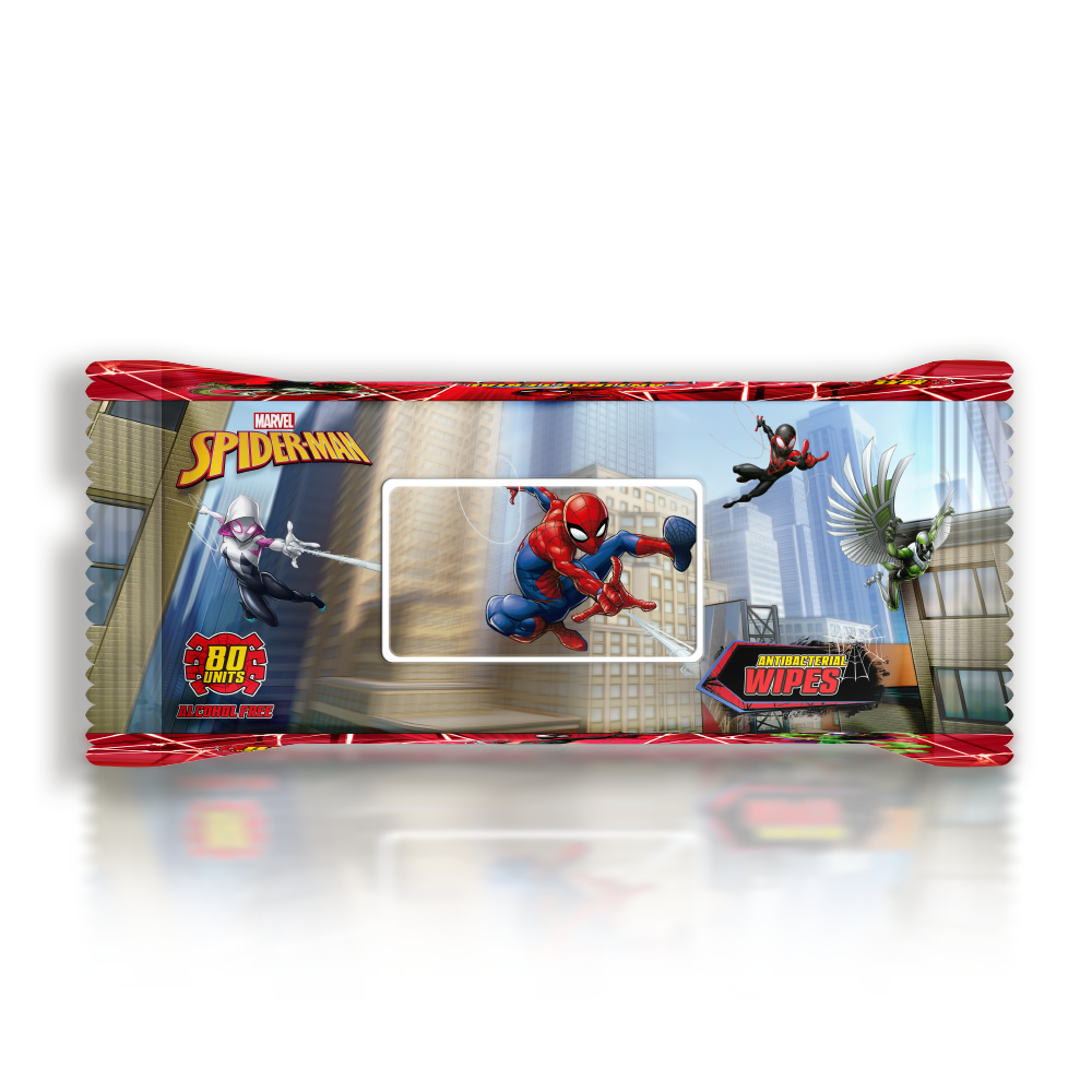 WIPES SPIDER-MAN 80U