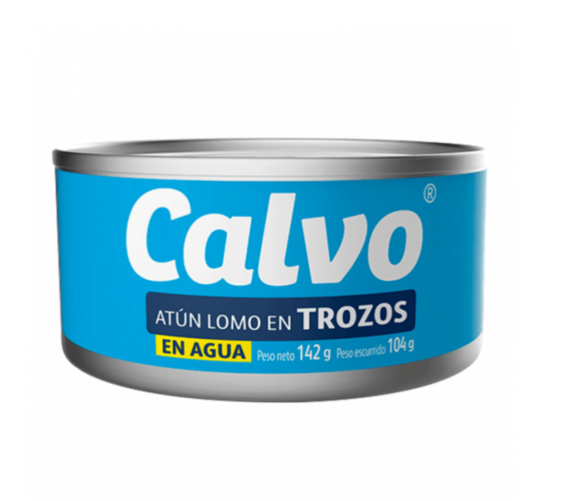 CALVO TROZOS EN AGUA 105G