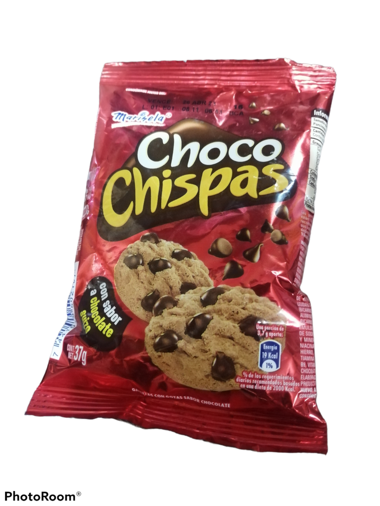 CHOCO CHISPAS 37G