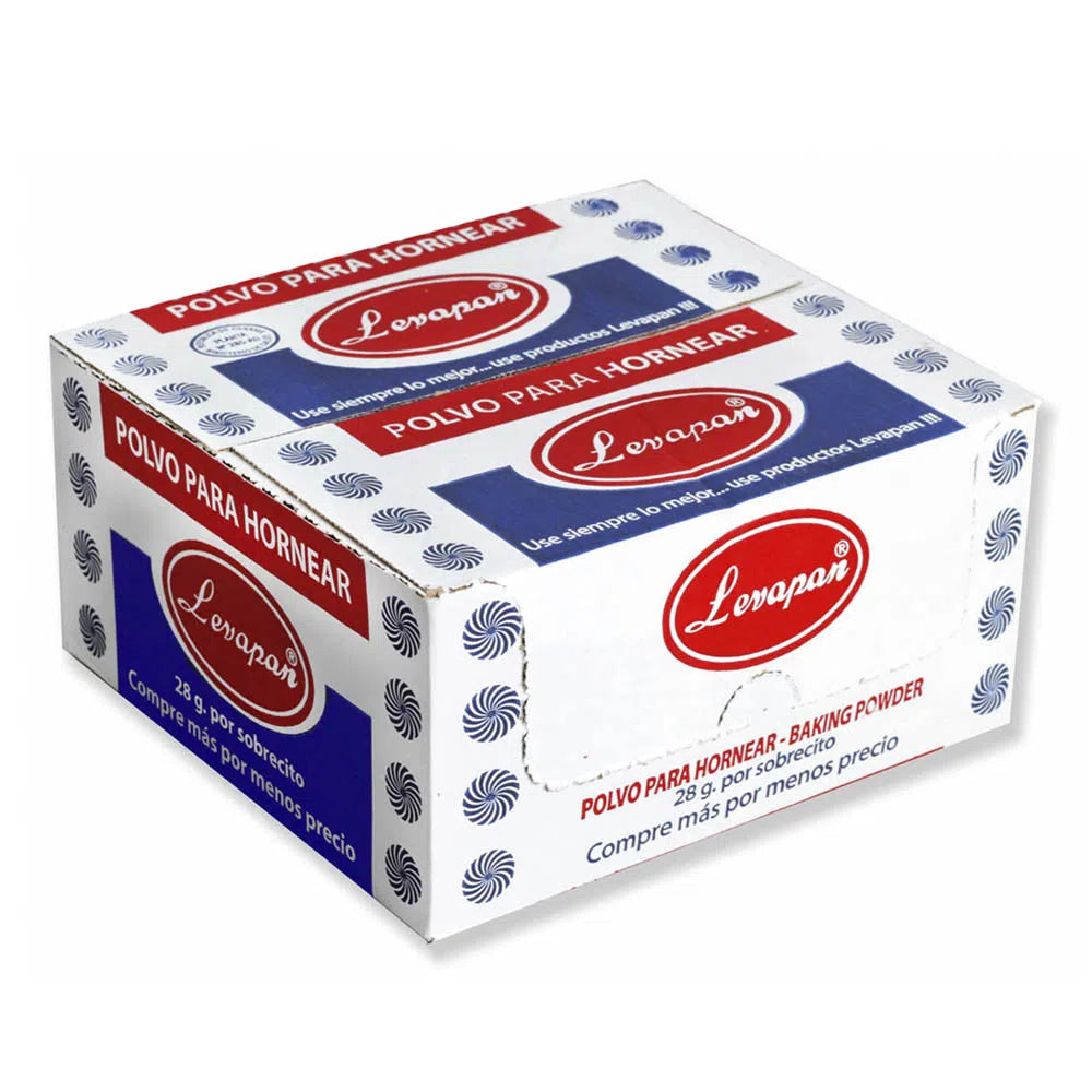 CAJA DE POLVO DE HORNEAR LEVAPAN 50U