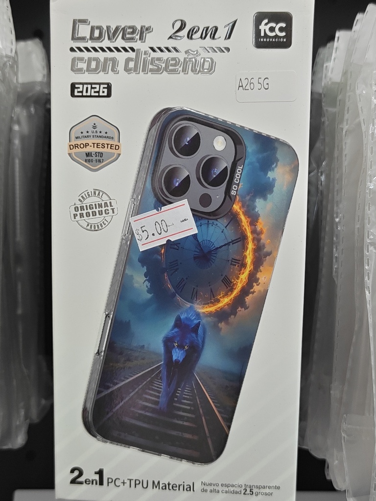 COVER BRILLANTE CON DISENO A26