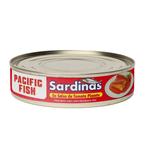 SARDINA PACIFIC FISH SALSA TOMATE PICANTE 425G