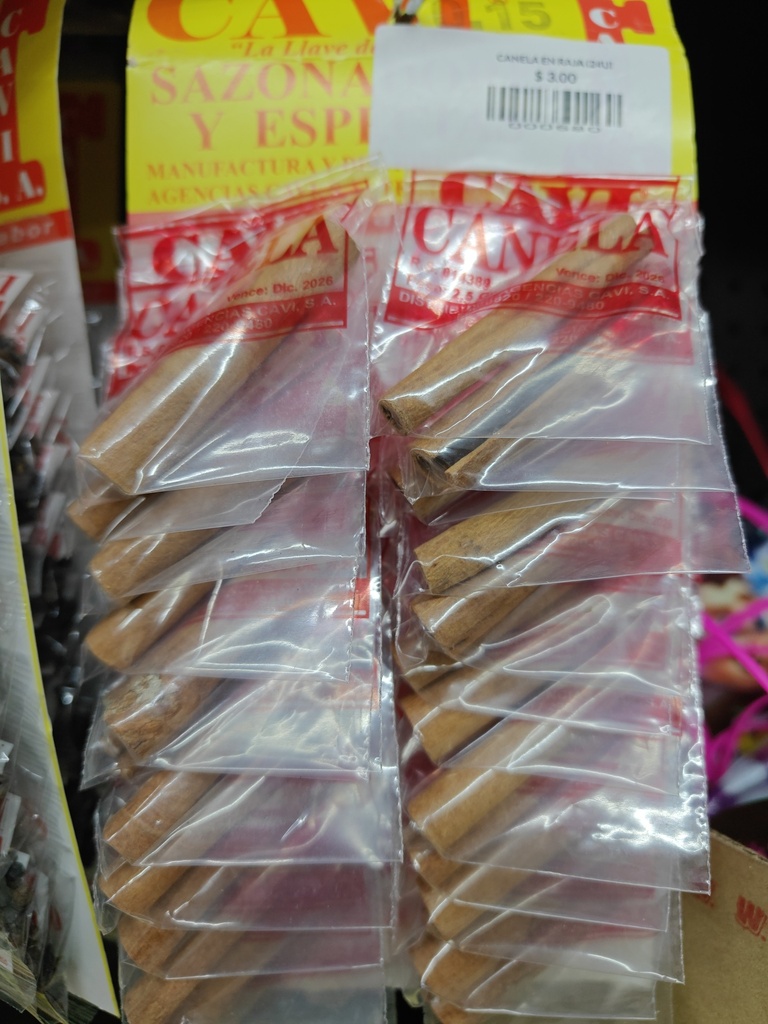 CANELA EN RAJA (24U)