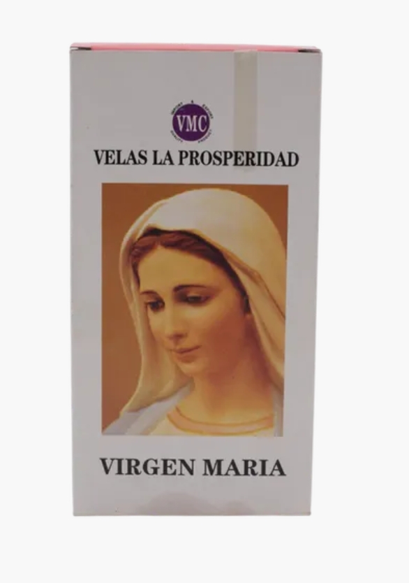 CAJITA VELA VIRGEN MARIA