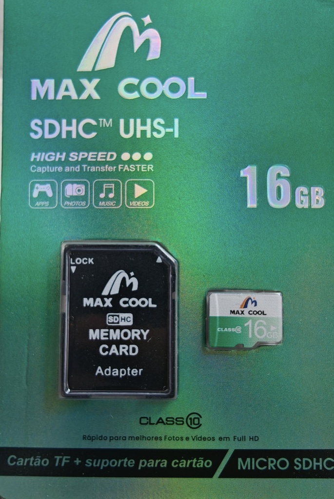 MICRO SD MAXCOOL 16GB 