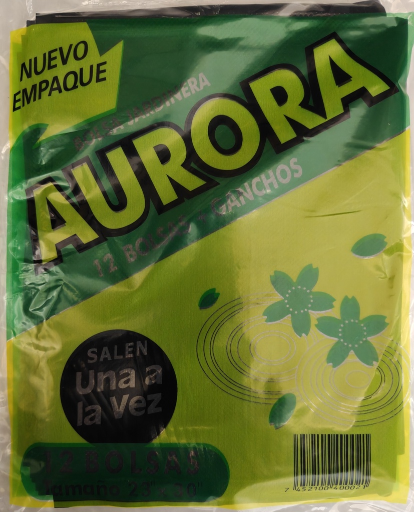 BOLSA BASURA AURORA 23X30