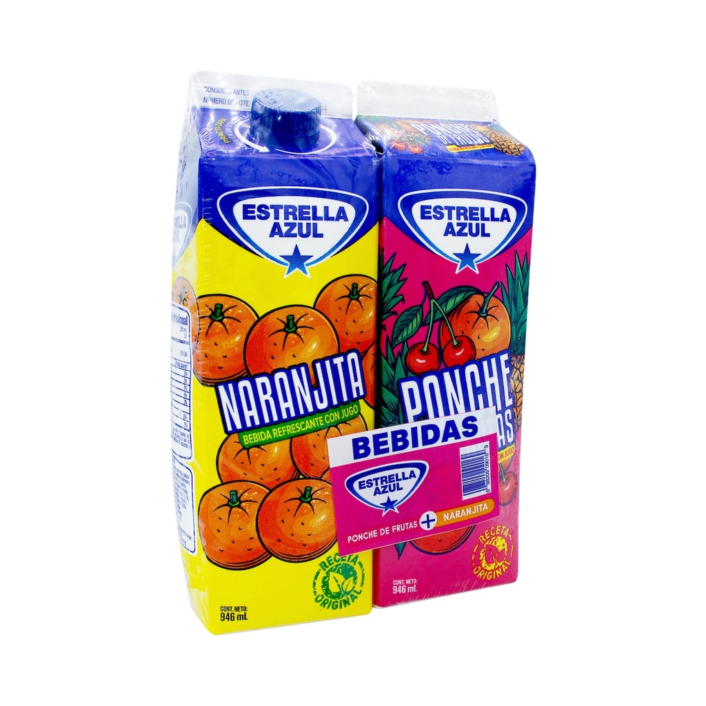 DUO PACK BEBIDA ESTRELLA AZUL