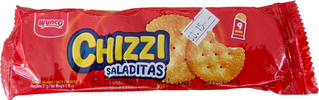 GALLETA CHIZZI SALADITAS