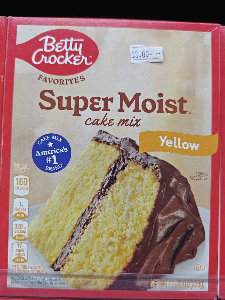 BC CAKE MIX YELLOW