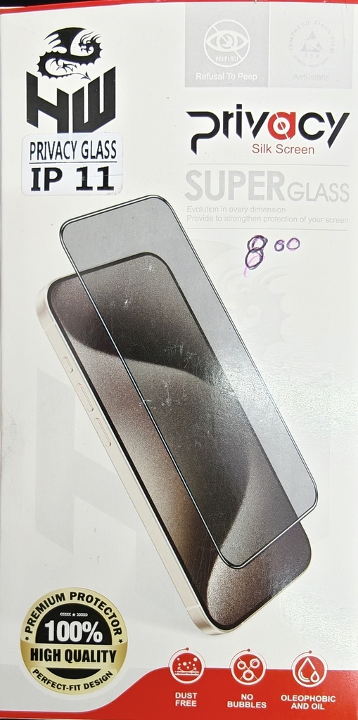 HW VIDRIO PRIVACY IPHONE 11