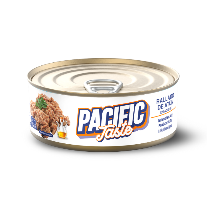 PACIFIC TASTE RALLADO EN ACEITE REDONDO 170-110.5G