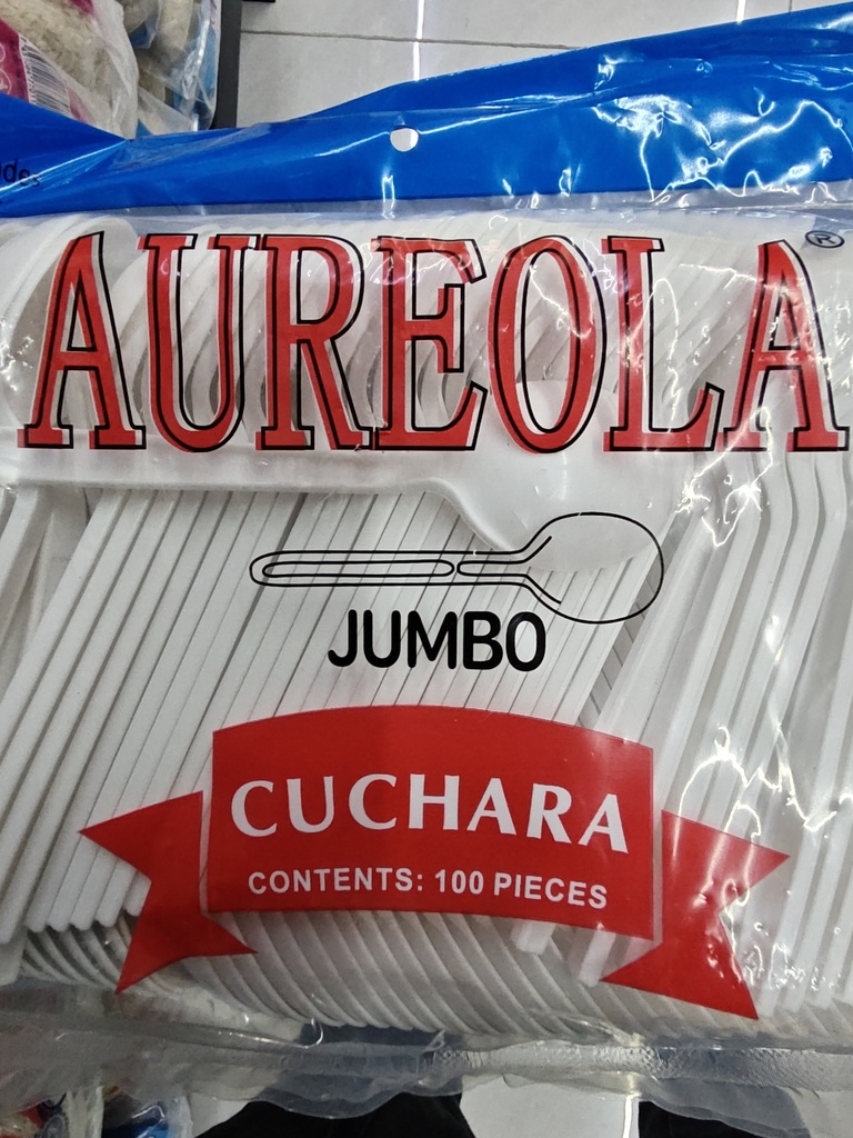CUCHARA JUMBO 100U BLANCO