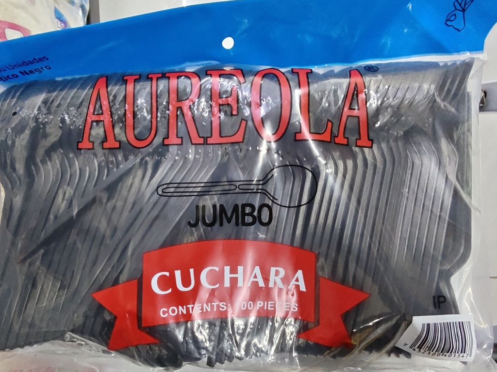 CUCHARA JUMBO 100U NEGRO