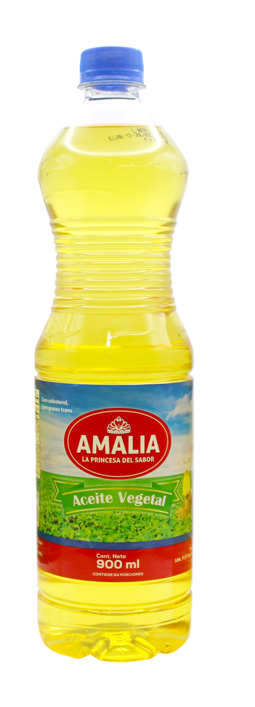 CAJA ACEITE AMALIA 900ML 15U
