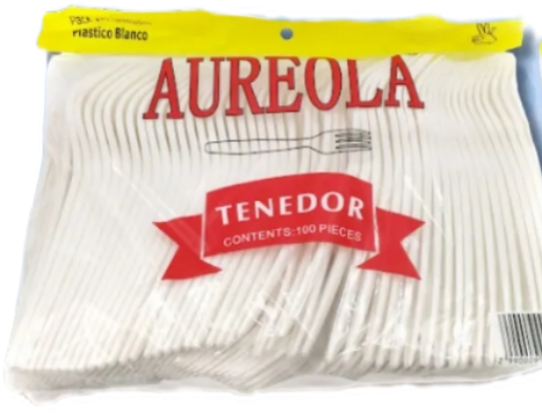 TENEDOR AUREOLA 100U