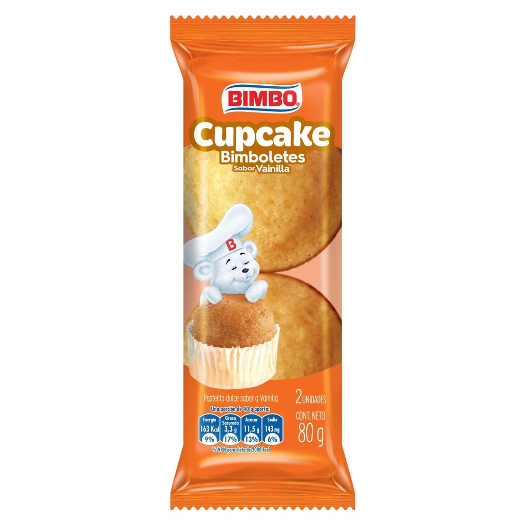 CUPCAKE BIMBO 80G