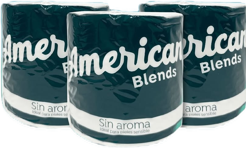 BULTO PAPEL HIGIENICO AMERICAN BLENDS 12U