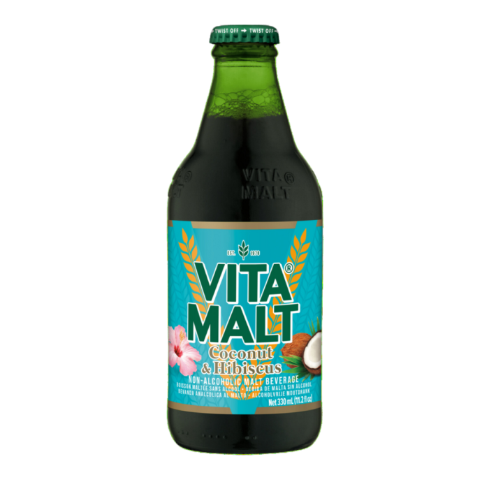 VITA MALTA BOTELLA COCONUT & HIBISCUS 330ML