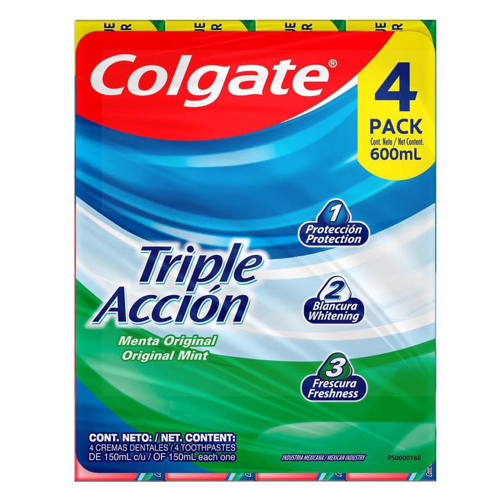 COLGATE 4PACK 150ML 4U