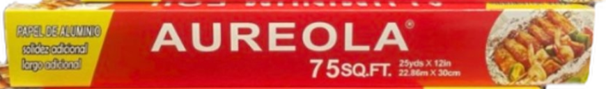 PAPEL ALUMINIO 75SQFT