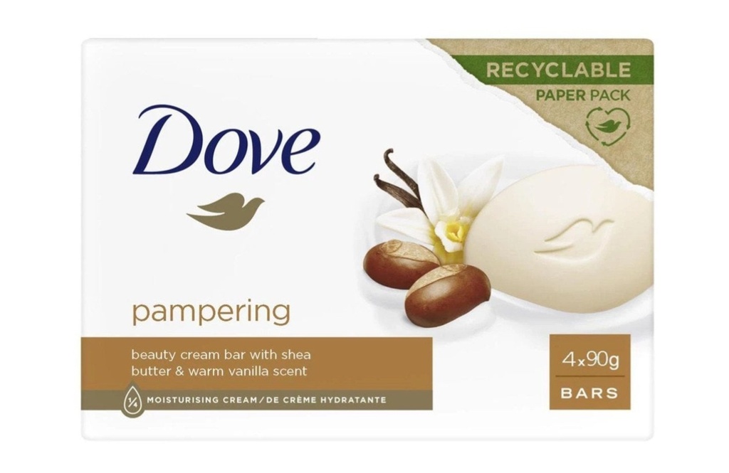 JABON DOVE PAMPERING 90G