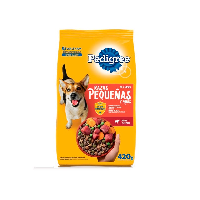 PEDIGREE RAZAS PEQUEÑAS 500G