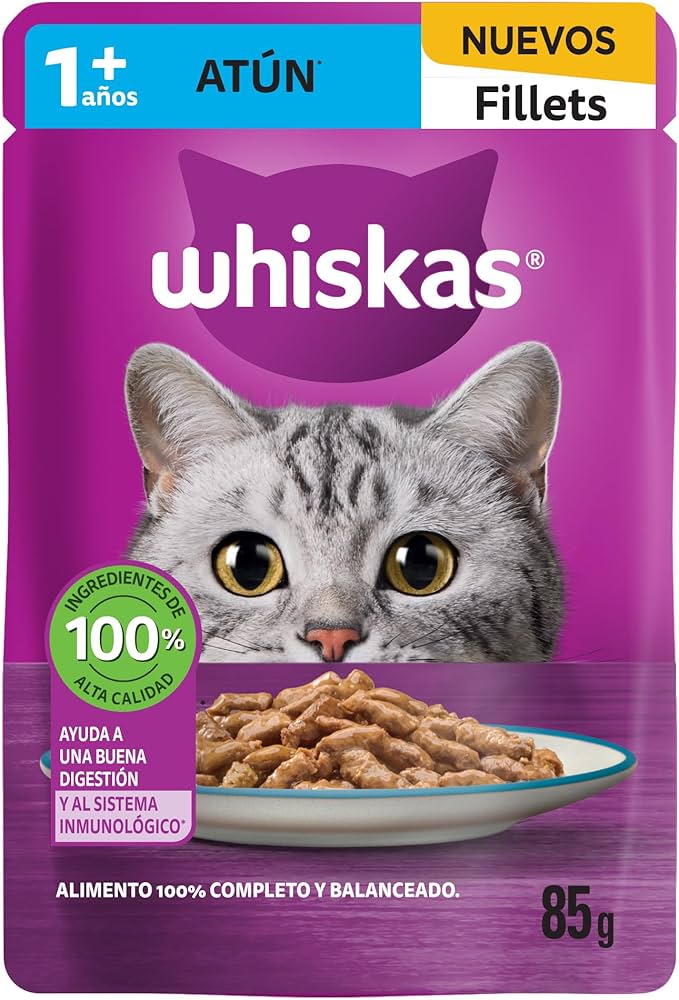 WHISKAS +1 ATUN 85G