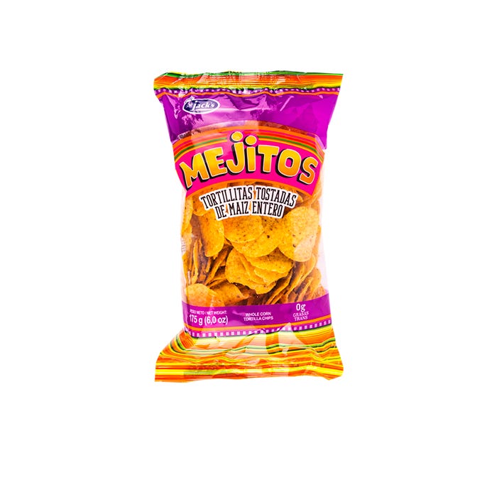 MEJITOS TORTILLITAS TOSTADAS 75G