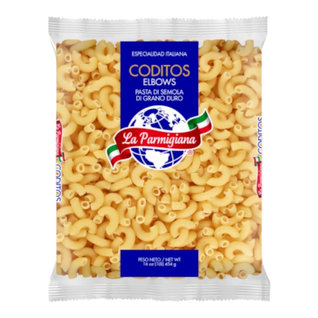 CODITOS ELBOW LA PARMIGIANA 1LB
