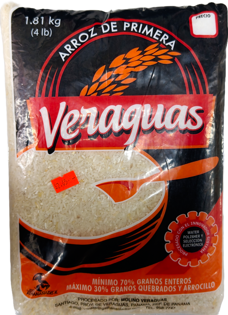 BULTO ARROZ VERAGUAS 4LB 10U