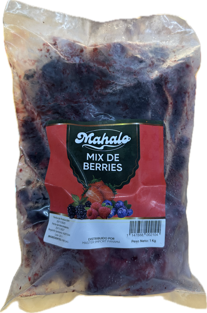 MAHALO MIX DE BERRIES 1KG