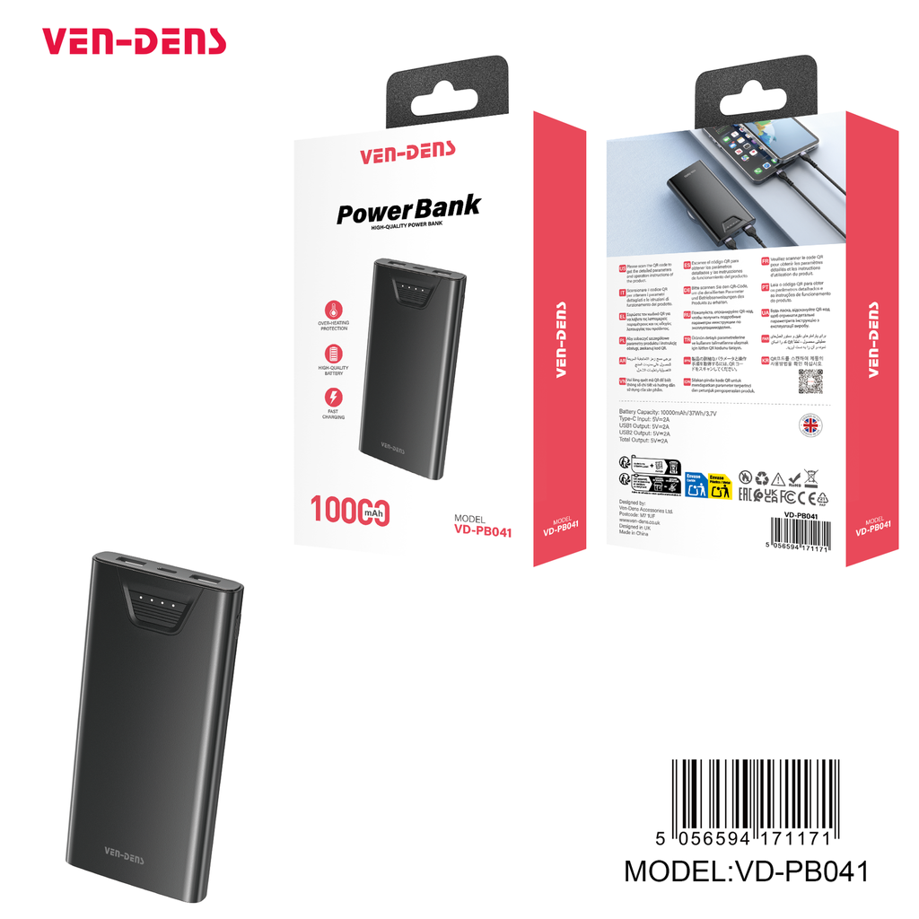 VEN-DENS VD-PB041 （10000mah）