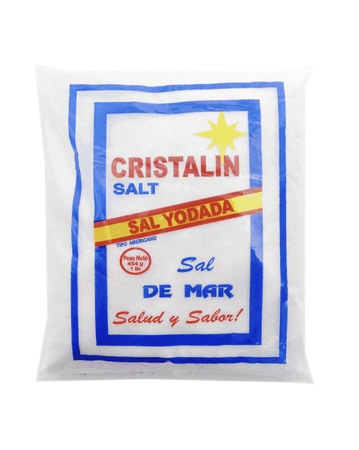 BULTO SAL CRISTALIN 1LB 25U