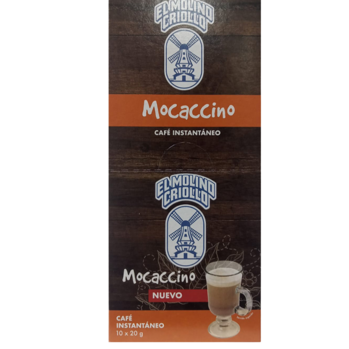 CAJA CAFE MOCACCINO EL MOLINO 10U