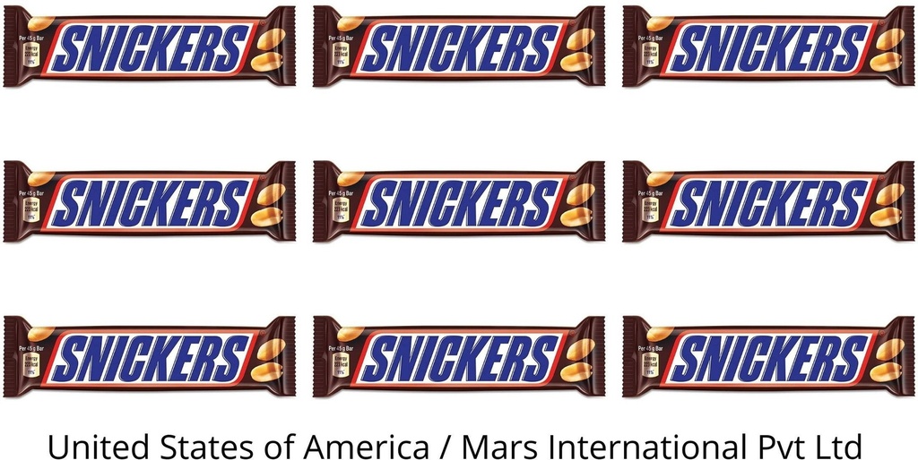 CHOCOLATE SNICKERS 9 PACK