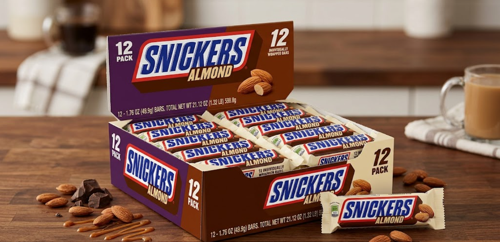 CHOCOLATE SNICKERS ALMOND 12 PACK