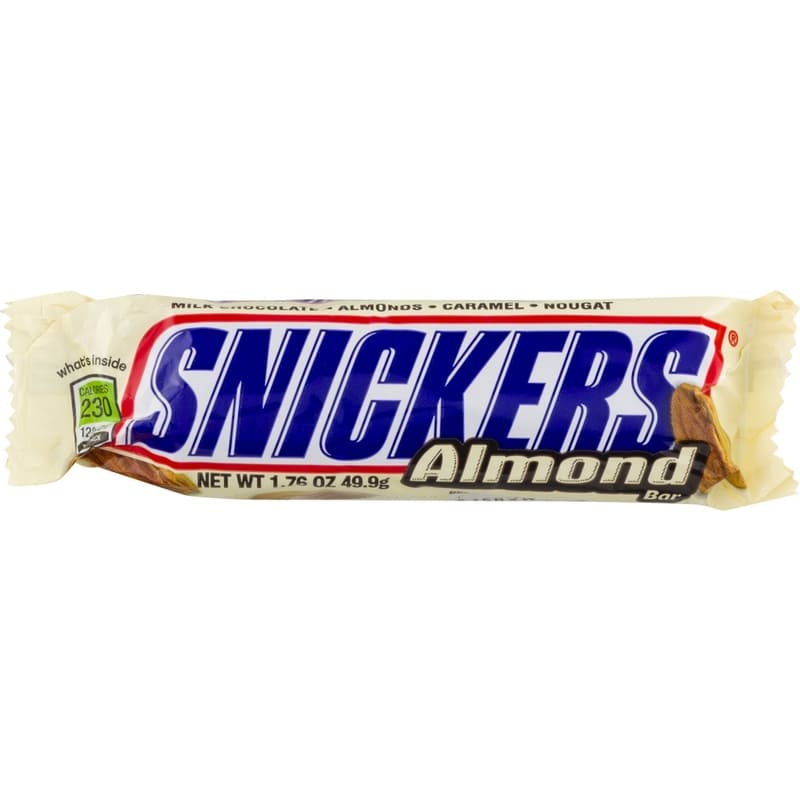 CHOCOLATE SNICKERS ALMOND 1.76OZ (49.9G)