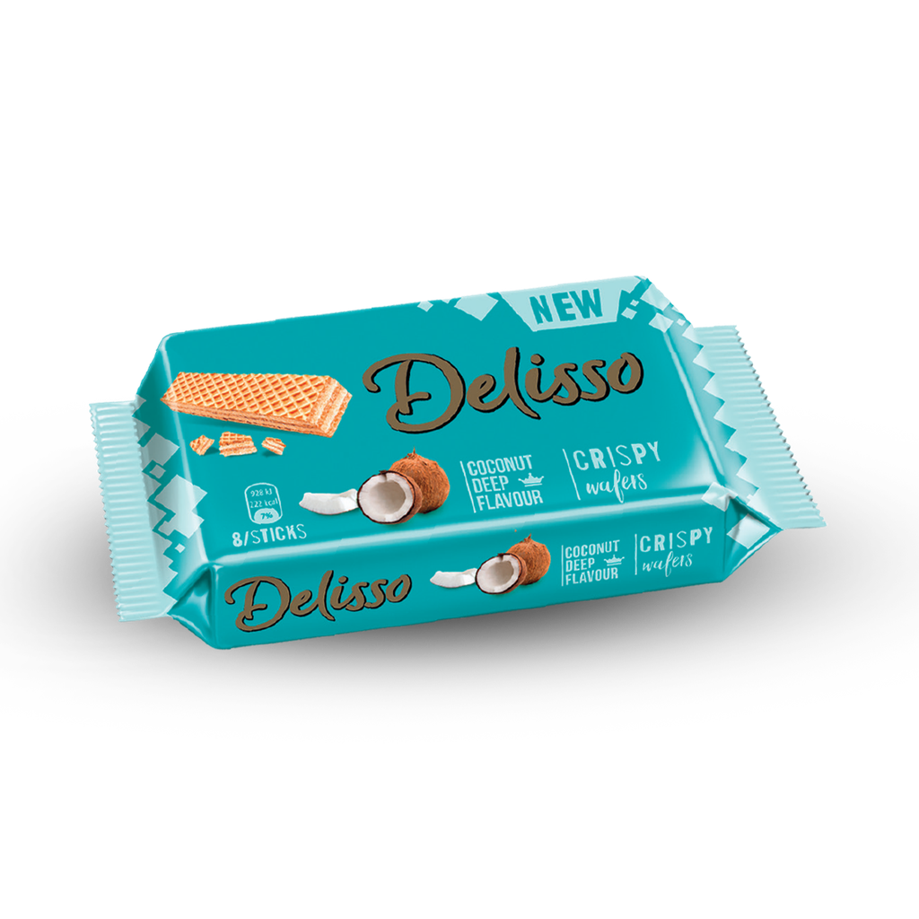 CAJA DELISSO WAFER COCONUT 24U
