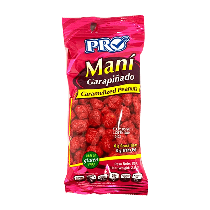 MANI GRAPIÑADO PRO 80G
