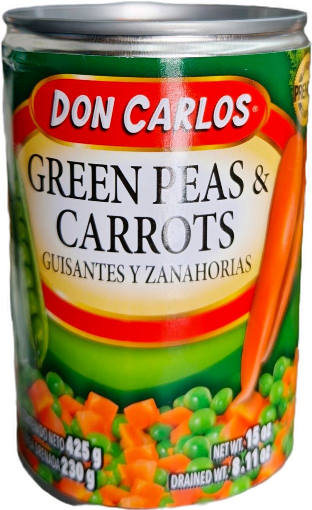 DON CARLOS GUISANTES Y ZANAHORIAS 425G