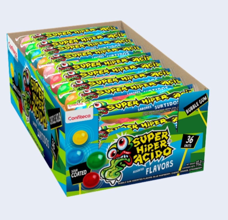 SUPER HIPER ACIDO TIRA 36U